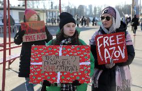 Dont Be Silent! Captivity Kills rally in Kyiv